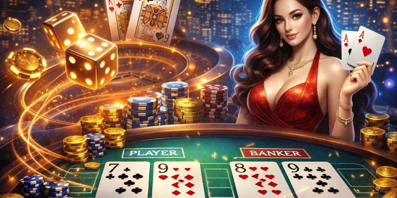Các cửa cược trong baccarat tại B52club