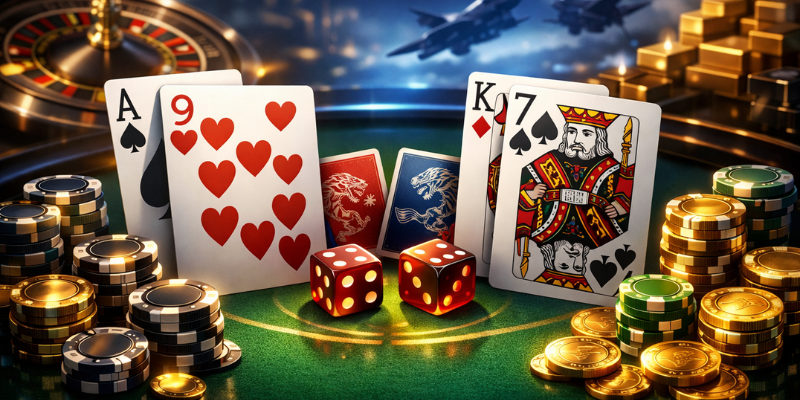 Các cửa cược và ý nghĩa khi chơi baccarat tại B52club