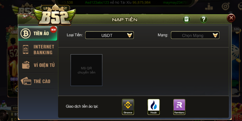 Nạp lần hai B52club – nhận thưởng tiếp nối